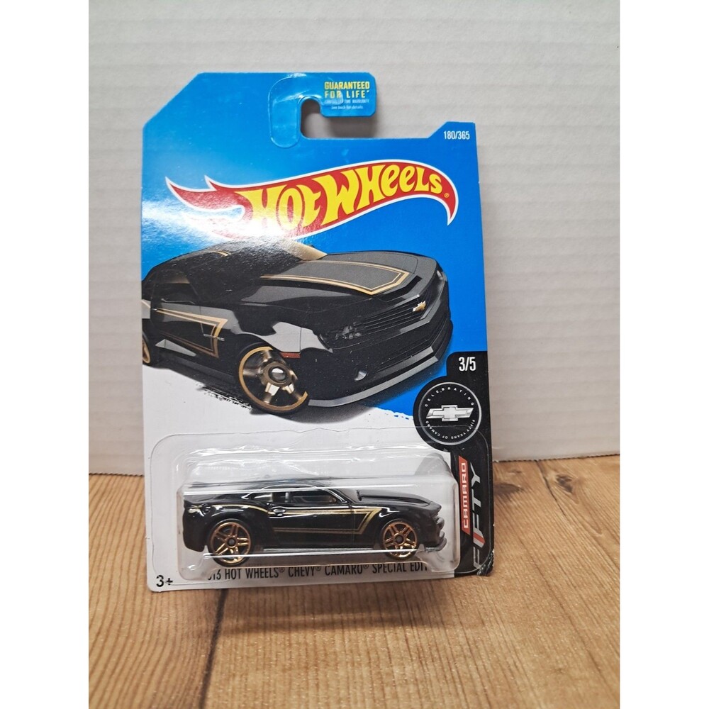 2017 Hot Wheels 2013 CHEVY CAMARO SPECIAL EDITION Black. 3/5.